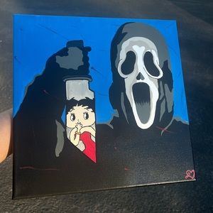 SCREAM & Betty Boop Painting